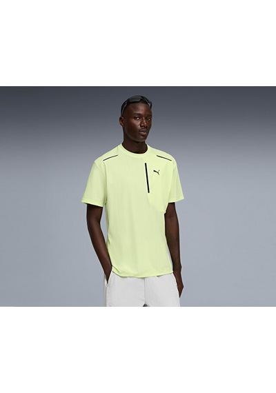 Puma Pumatech Relaxed Pocket Tee Erkek Günlük Tişört 63441338 Turuncu Turuncu