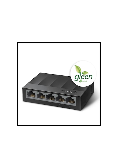Tp-lınk Ls1005g, Green Tech, 5port, Gigabit, Yönetilemez, Masaüstü Switch