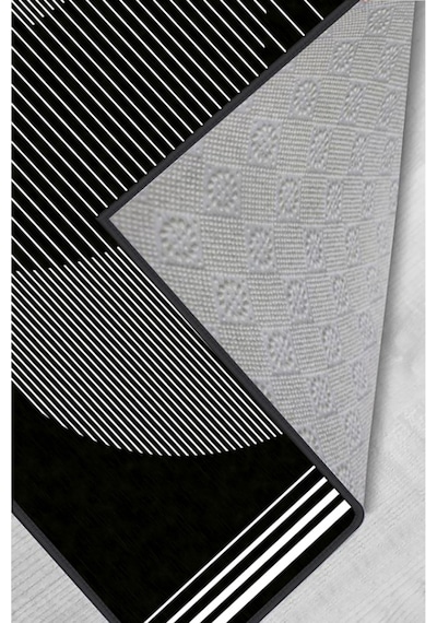Rovigo Home Dijital Baskı Yıkanabilir Kaymaz Taban Salon Halısı RVG0109-SD1162 Çok Renkli