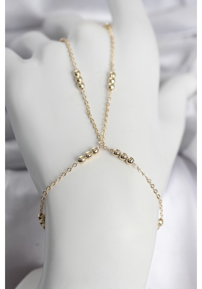 Top Zincirli Gold Renk Kadın Şahmeran - Ebj260404w41706 Diğer