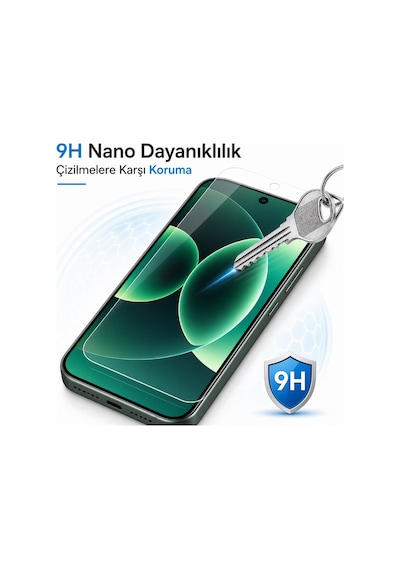 Xiaomi 17 Ekran Koruyucu 9h Parlak Nano 6.3 İnç Şeffaf