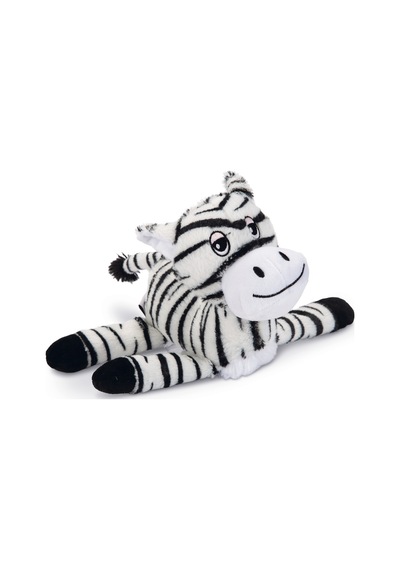 Beeztees Köpek Oyuncağı, Sesli, Zebra, Peluş, Siyah/beyaz, 25x17x10cm