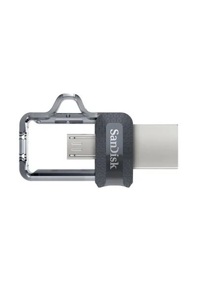 Sandisk Ultra Dual Drive M3.0 64gb Grey & Silver
