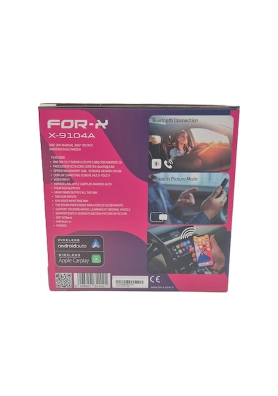 For-x Android Teyp 10.1 4 Ram 64 Hafıza - Oynar Kafa Android Multimedya For-x X-9104a Tek Din 3