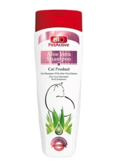 Biopetactive Aloe Vera Özlü Kedi Şampuanı 400 Ml - Doğal, Nemlendirici Ve Parabensiz Bakım