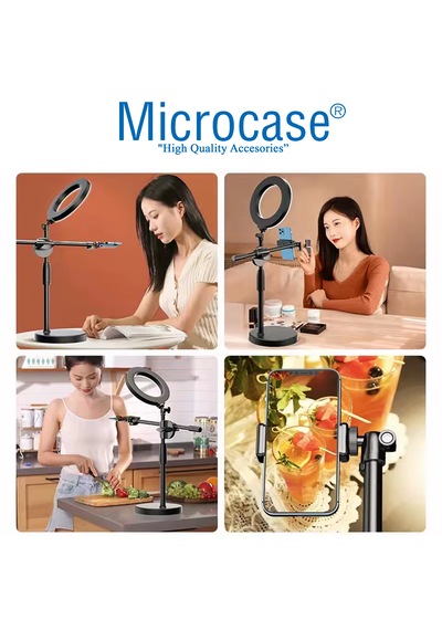 Microcase Taşınabilir 360 Döner Başlıklı Ürün Çekim Standı- Al5277 1 Adet