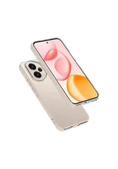 Noktaks - Honor Uyumlu Honor 400 - Kılıf Şeffaf Soft Slim Fitt Süper Silikon Kapak - Şeffaf - T38293 Şeffaf