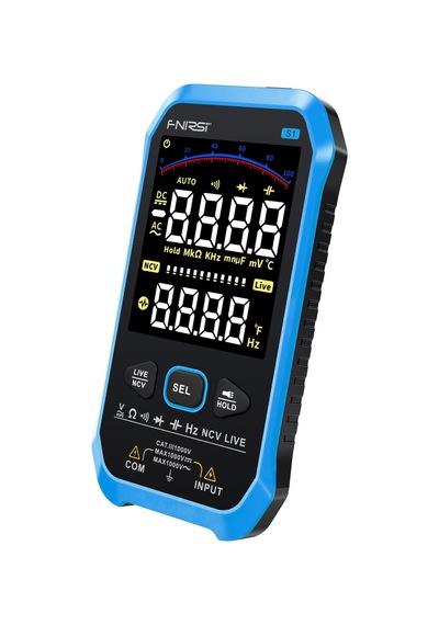 S1 Dıjıtal Multımetre Otomatık Ölçüm 9999 Trms Sayımı