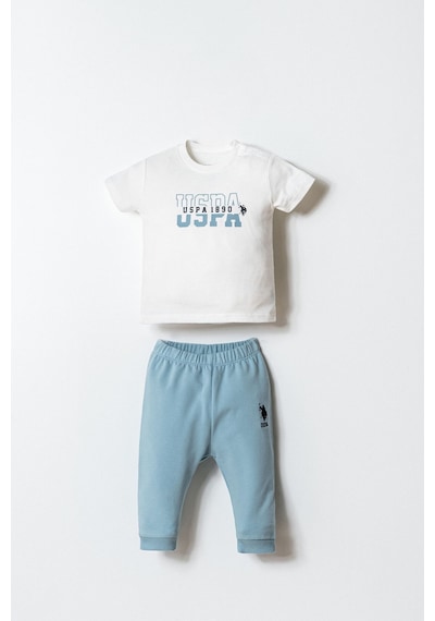 U.s. Polo Assn. Erkek Bebek Mavi 3lü Takım 5274-50030 mavi