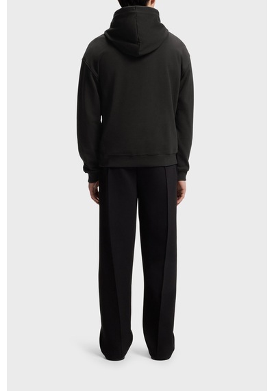 Hugo Logolu Relaxed Fit Kapüşonlu Sweat Erkek Sweat 50574451 001 Siyah