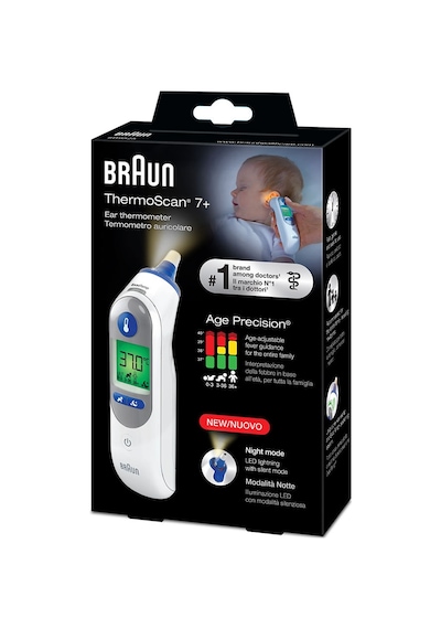 Braun IRT6525 Thermoscan 7+ Kulaktan Ateş Ölçer
