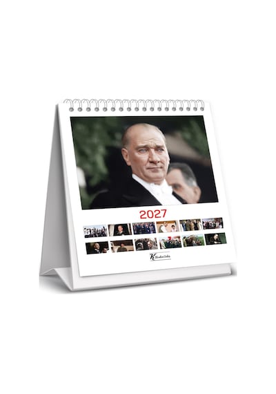 Keskin 2027-kare Masa Takvimi - Atatürk