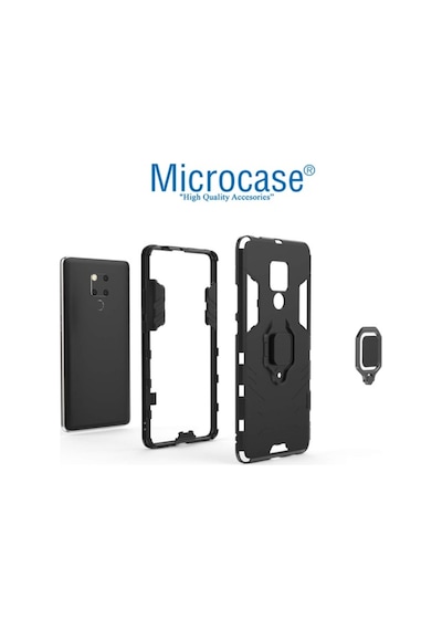 Huawei Mate 20 X Batman Serisi Yüzük Standli Kilif 359667779