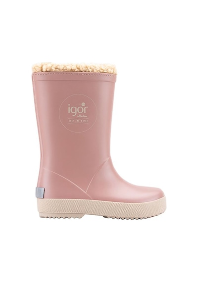 Igor Yağmur Çizmesi W10293 Splash Dk Borreguıto 010-rosa/beige Pembe - Bej