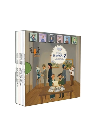 Sanatçıyla İlk Buluşma Merhaba Serisi Kutulu 2. Set 12 Kitap ...