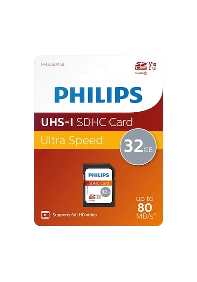 Philips Sdhc Kart 32gb Class10 Uhs-ı U1