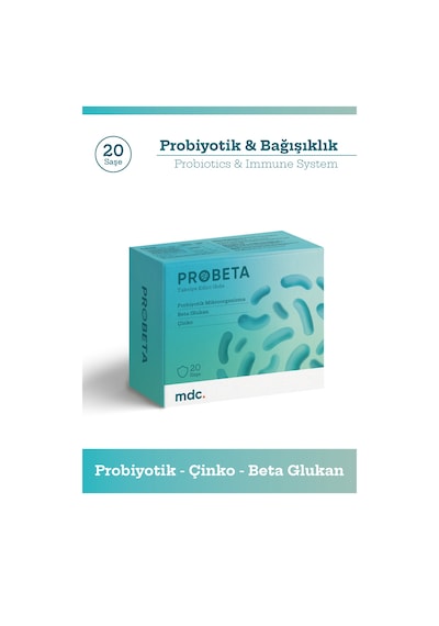 Mdc Probeta Probiyotik Takviye Edici Gıda 20 Saşe