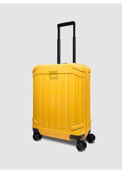 Piquadro Sarı Kabin Boy Çekçekli Sert Valiz Bv4425pop/g Kabin
