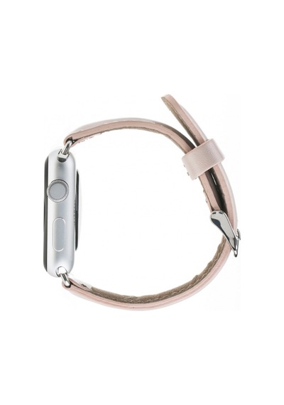 Bouletta Apple Uyumlu  Watch Deri Kordon 42-44-45 MM Pembe (443082881)