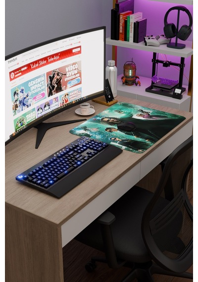 Matrix 2 V4 48x40 Xl Gaming Kauçuk Kaymaz Taban Mouse Pad Fare Altlığı