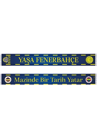 Fenerium Unısex Yaşa Fenerbahçe Şal Lazer Kutu Sarı - Lacivert