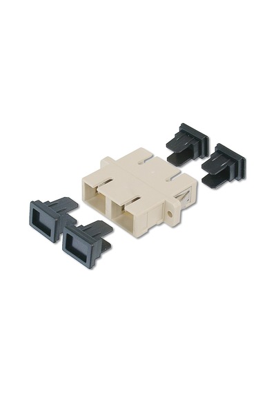 Digitus Sc-sc Coupler, Gri, Plastik, Duplex, Multimode, Fosfor Bronz Ferrule, Sabitleyicili-18822