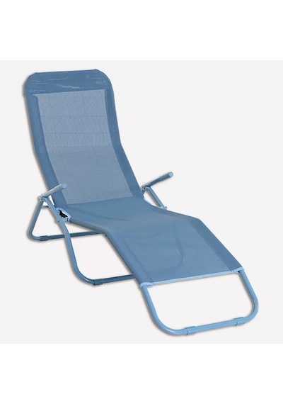 Evinizin_Atolyesi Katlanabilir Metal Şezlong
