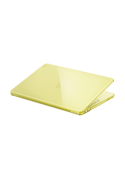 Macbook Neo 13 İnç A3404 Uyumlu Vero Kapak Şeffaf Premium Renk Tonları Ve Klavye Koruyucu 2'li Set Sarı