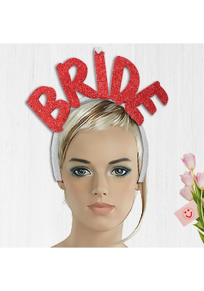 Bride Taç. Kırmızı