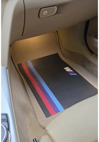 Bmw 3m Desen Otomobil Dekor Kağıt Paspas 50'li Su Geçirmez Lateks 1.kalite Kalın