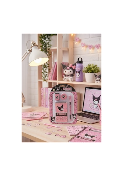 Kuromi Kırtasiye Seti Pembe