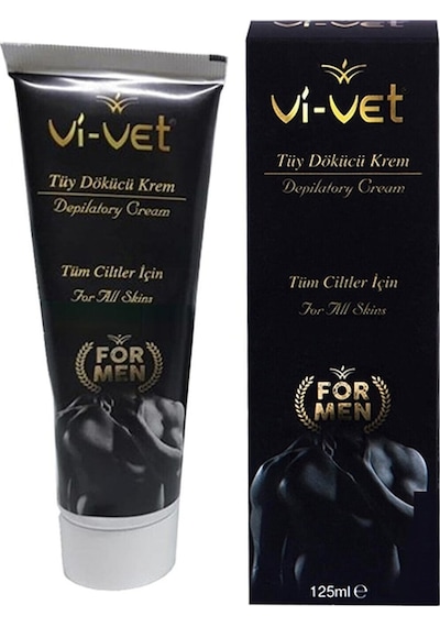 Vi-Vet For Men Erkek Tüy Dökücü Krem 125 ML x 2