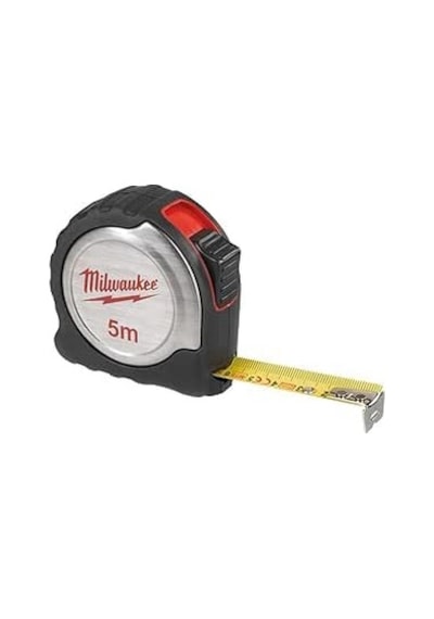 Milwaukee T4932451637 Ağır Hizmet Tipi Inox Gövdeli Şerit Metre, 3 M 0.004 M - 0.032 M