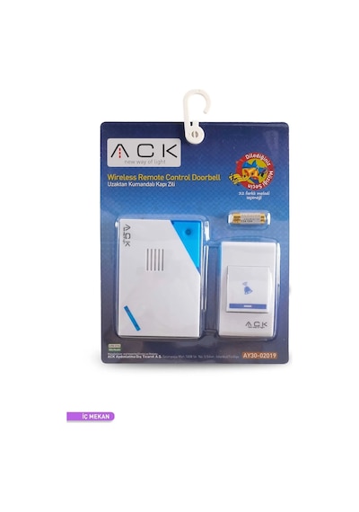 Ack 32 Melodili Uzaktan Kumandalı Zil AY30-02019
