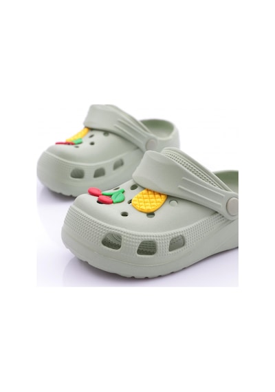 Pienn 42001-001 Eva Patik Çocuk Terlik 42001-001-R2095 Su Yeşili