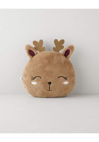 Baby Deer Dekoratif Kırlent 30x35 Cm Kahverengi