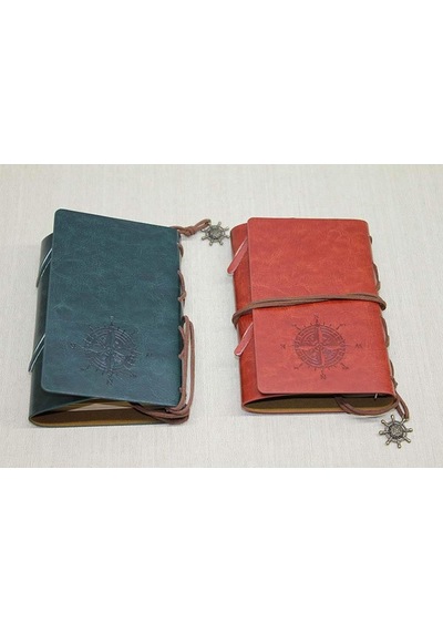 Kenpazar Deri Defter Çok Renkli