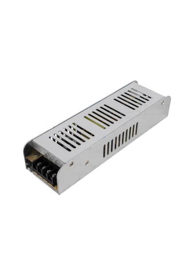 12 Volt 10 Amper Metal Slim Kasa 120 Watt Adaptör