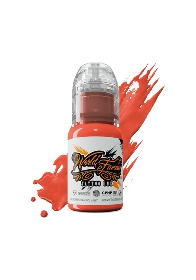 Bora Bora Peach - World Famous Ink Dövme Boyası - 1/2oz/15ml