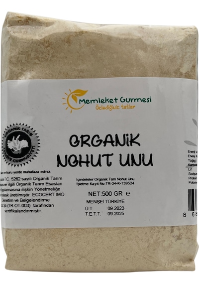 Organik Nohut Unu 500 Gr.-6760
