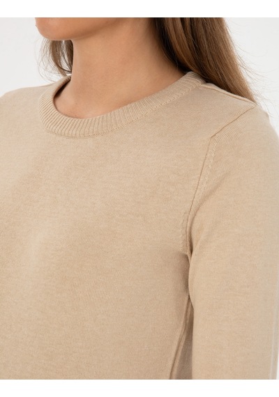 Pierre Cardin Kadın Bej Kazak /triko 50315758-vr011 Bej