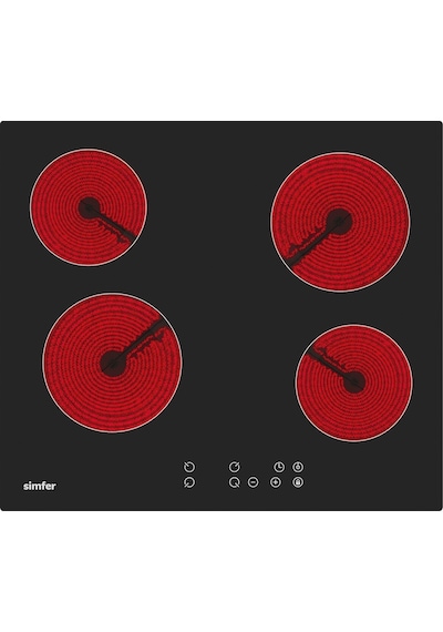 Simfer 10 Fonksiyon AirFry İnox Elektrikli 3'lü Ankastre Set (Fırın + Elektrikli Ocak + Davlumbaz)