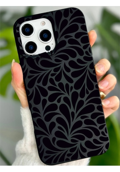 Apple Uyumlu iPhone 15 Pro Max İle Premier Kalite Özel Üretim Baskılı Silikon Telefon Kılıfı Bc 2 Siyah