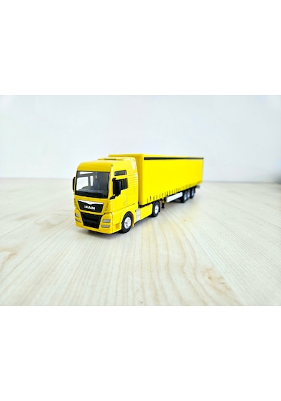 1/64 Ölçek Sarı Man Tgx Tır Maketi 25 Cm Boy