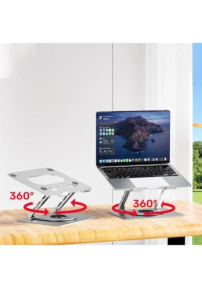 Unıtek 360 Derece Döner Metal Notebook Standı 10-16 Ot180sl01 -153342