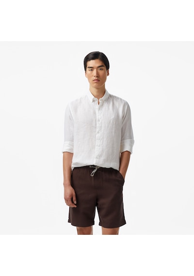 Nautica Erkek Beyaz Classic Fit Gömlek Düz W55101t Beyaz