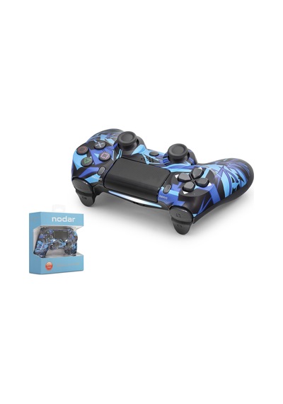 Nodar Nd400ab Ps4 Uyumlu Kablosuz Gamepad Oyun Kolu - Mavi Siyah