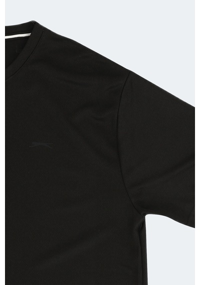 Slazenger ODALIS IN Büyük Beden Erkek Tişört Siyah