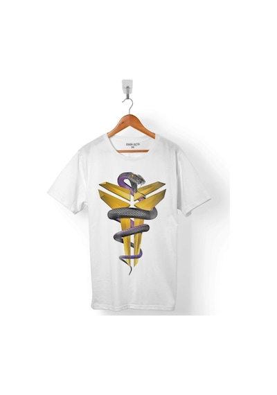 Kobe Bryant Black Mamba Logo Nba Basketball Erkek Tişört (491804733)