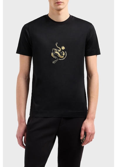 Emporio Armani Erkek T Shirt Em001702 Af10017 Uc001 Siyah Siyah